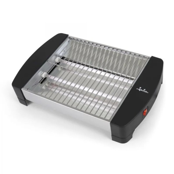 JATA TT1587 tostadora 400 W Negro, Acero inoxidable