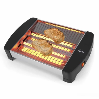 JATA TT1587 tostadora 400 W Negro, Acero inoxidable