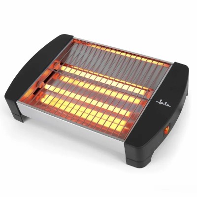 JATA TT1587 tostadora 400 W Negro, Acero inoxidable