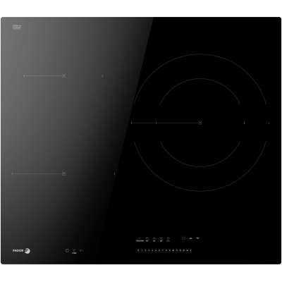Fagor 4IF-30BC hobs Negro Integrado 59.2 cm Con placa de inducción 3 zona(s)