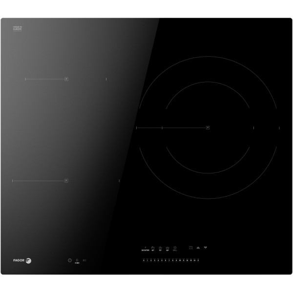 Fagor 4IF-30BC hobs Negro Integrado 59.2 cm Con placa de inducción 3 zona(s)