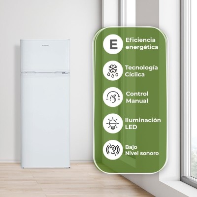 Aspes AF145503E nevera y congelador Independiente 206 L E Blanco