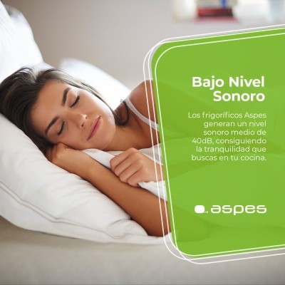 Aspes AF145503E nevera y congelador Independiente 206 L E Blanco