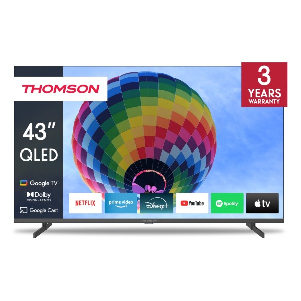 Thomson 43QG4S14 Televisor 109,2 cm (43") 4K Ultra HD Smart TV Wifi Gris