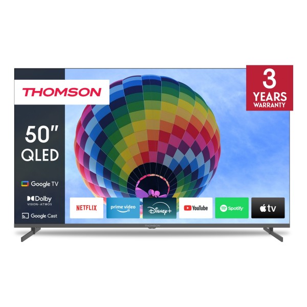 Thomson 50QG4S14 Televisor 139,7 cm (55") 4K Ultra HD Smart TV Wifi Gris