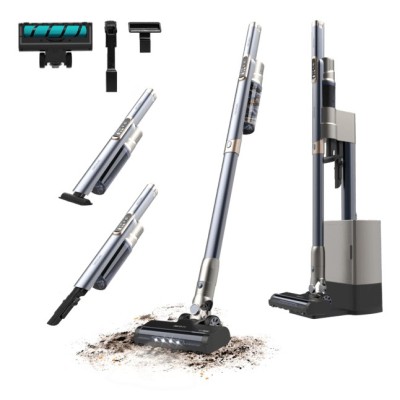 Cecotec A01_EU01_101702 aspiradora de pie y escoba eléctrica Aspiradora escoba 2 en 1 Batería Secar Sin bolsa 650 W Negro 2,5 Ah