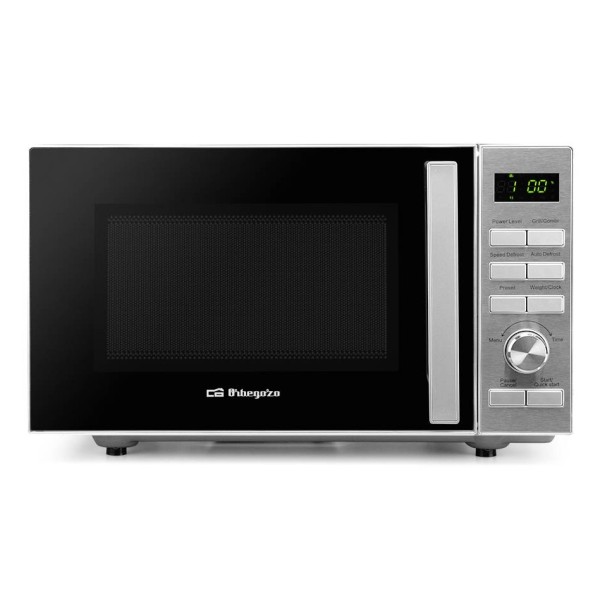 Orbegozo MIG 2050 CE microondas Negro, Plata Microondas combinado Encimera 20 L 800 W