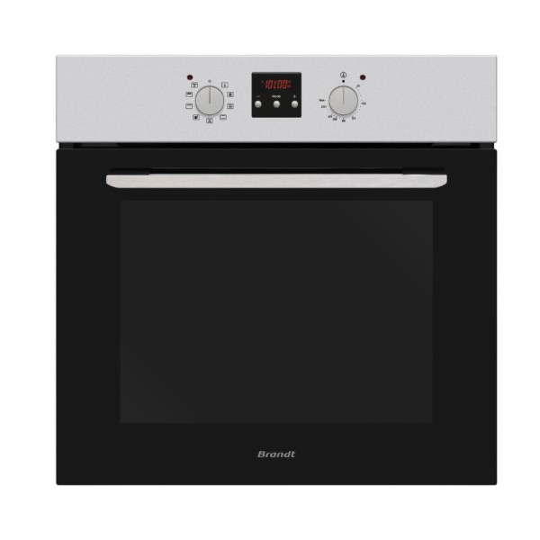 Brandt BOE1120X horno 65 L Negro, Gris