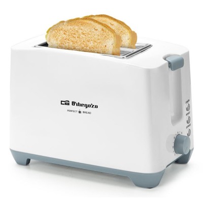 Orbegozo TO 3020 tostadora 7 2 rebanada(s) 750 W Gris, Blanco