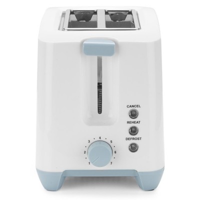 Orbegozo TO 3020 tostadora 7 2 rebanada(s) 750 W Gris, Blanco