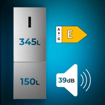 Cecotec 02519 nevera y congelador Independiente 495 L E Acero inoxidable