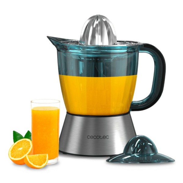 Cecotec Zitra prensa de cítricos eléctricos 1 L 60 W Acero inoxidable