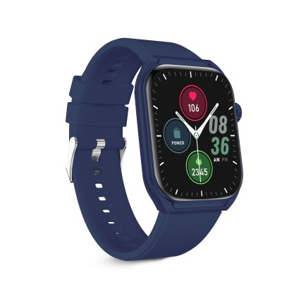 Ksix Smartwatch Urban Move, Pantalla AMOLED 2.06", Autonomía 5 días, Modo deporte y salud, Manos libres, IP67, Azul